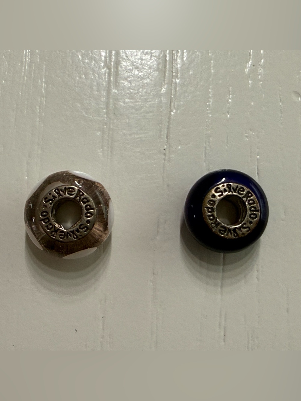 2 SilveRado Charm beads